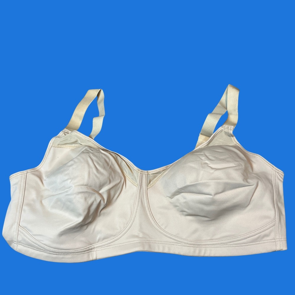 Playtex 18 Hour Smoothing Minimizer Wirefree Bra 4697 Beige 44C New
